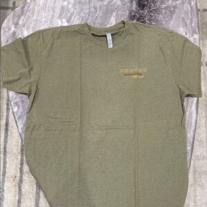Poncho Olive Green Men's Short Sleeve Tee